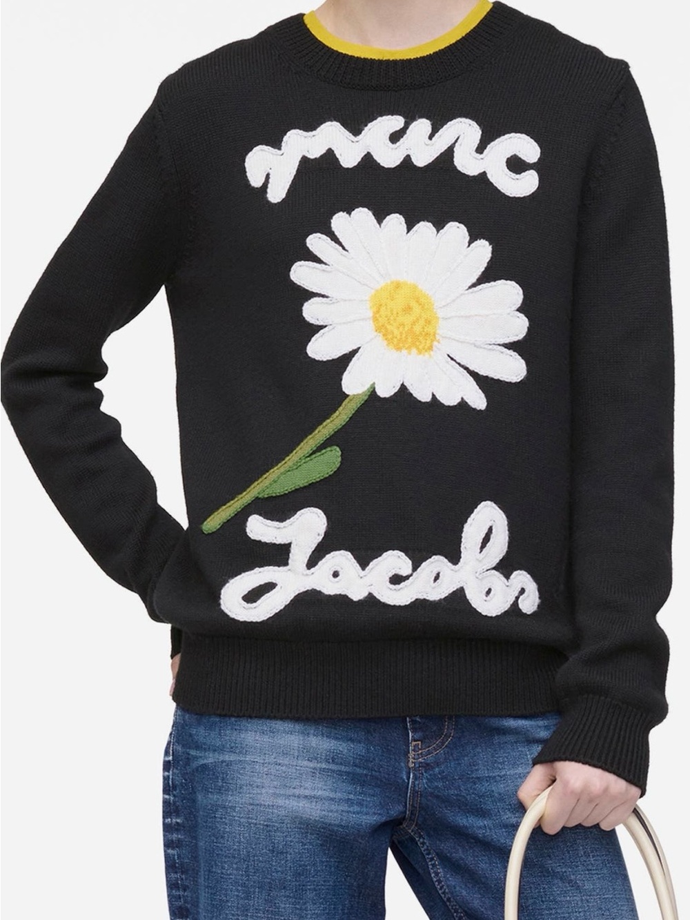 Marc Jacobs
Marc Is Joy Jacquard
Merino Wool
Crewneck Sweater Size XS